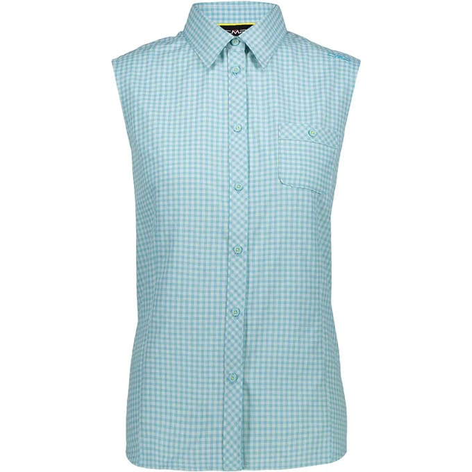 Cmp 38t6356 Mouwloos Shirt Blauw XL Vrouw