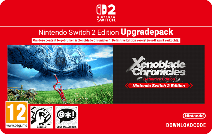 Xenoblade Chronicles: Definitive Edition  Nintendo Switch 2 Edition-upgradepack