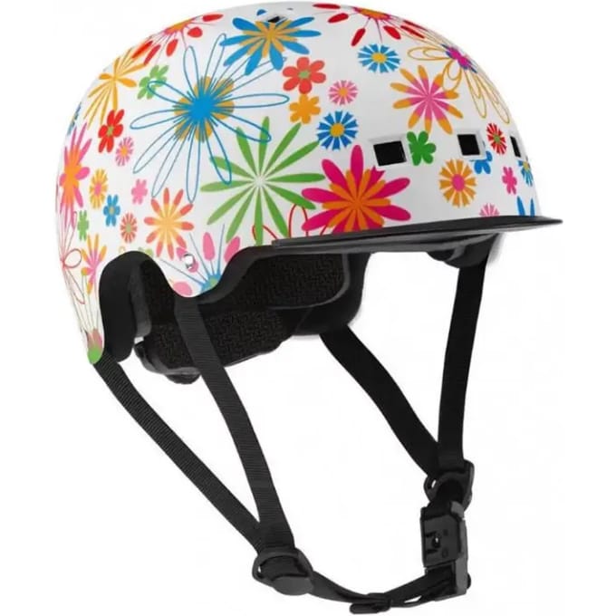 PLY - Pop Plus - Skatehelm - Multi Flower - 48-54cm (S)