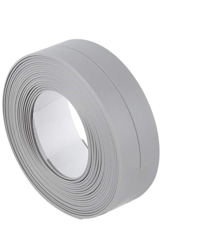 Zerodis 2m Zelfklevende Badkamer Sealing Tape - Grijs Waterdicht en