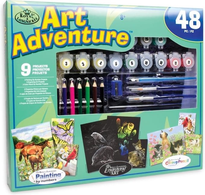 AVS-105 Art Adventure Super Value Set - 9 Projects