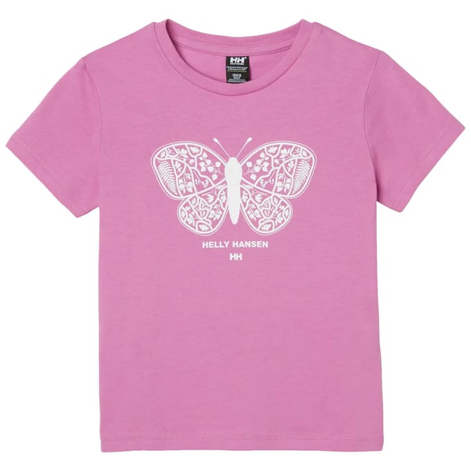 Helly Hansen Graphic K T-shirt Met Korte Mouwen Roze 24 Months Kinderen