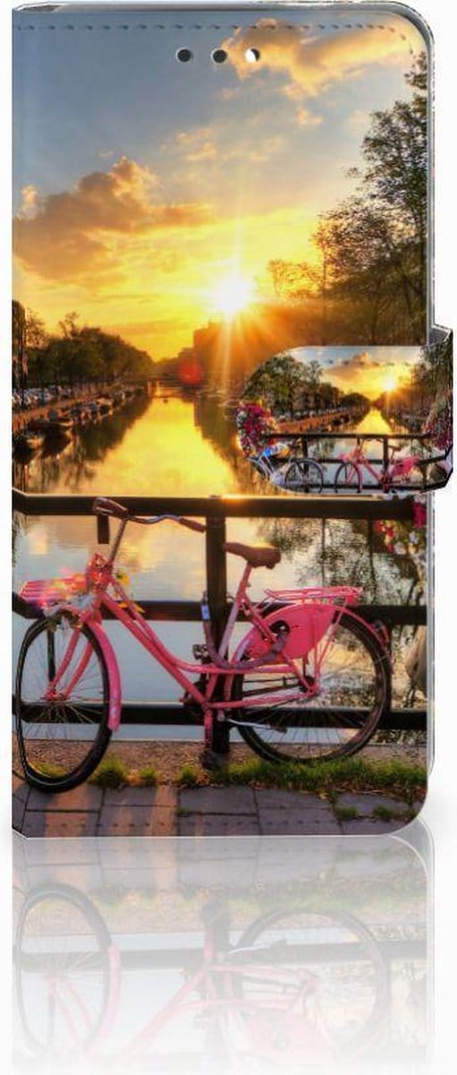 Nokia 3.1 (2018) Flip Cover Amsterdamse Grachten