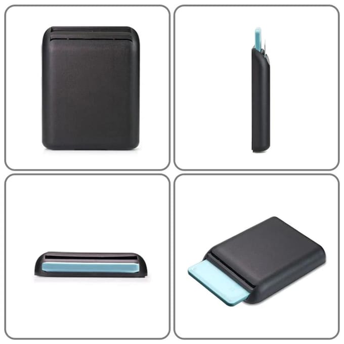 Organisateur de voiture multifonction siège Auto fente carte billet boîte de rangement support support universel accessoires d'intérieur de voiture noir