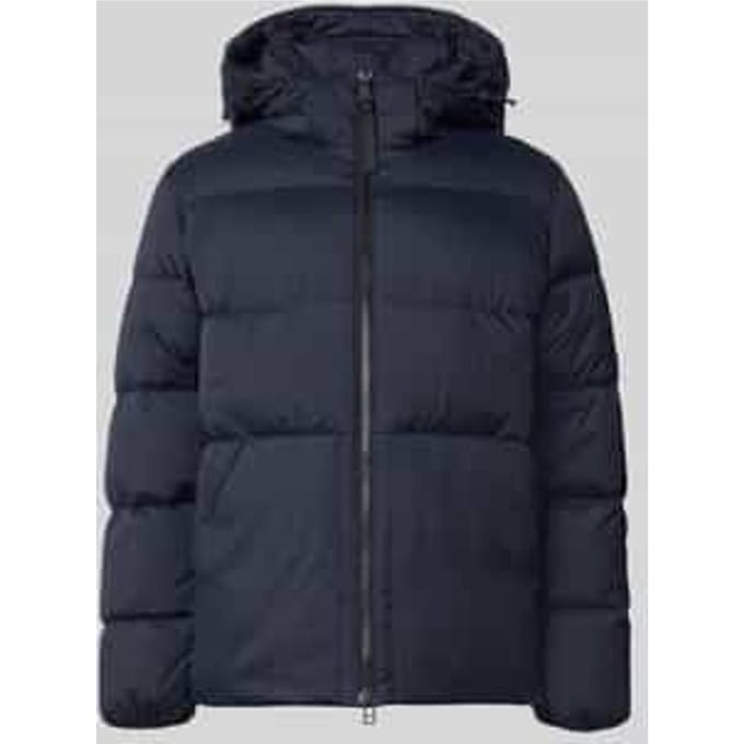 Regular fit donsjack met capuchonkraag