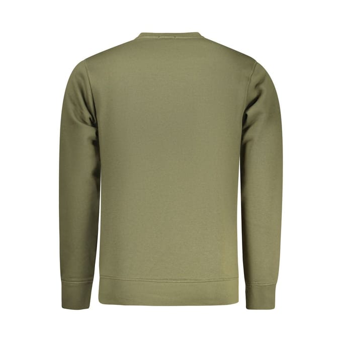 Rifle Verde Katoenen Heren Sweater