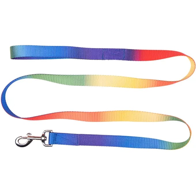 Waldhausen Halsterlijn Regenboog Met Haak 2 m Multi-Color