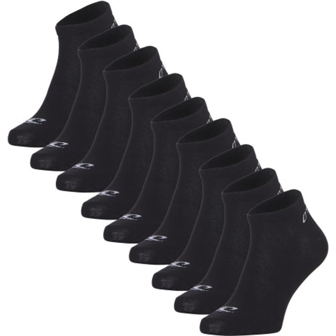O'Neill Heren / Dames Sneakersokken 9-Pack Zwart - Maat 43-46