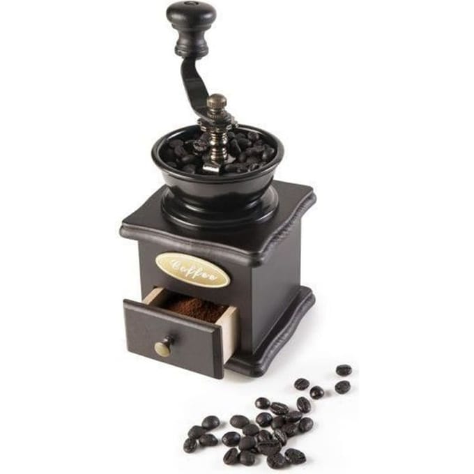Moulin à café - Classe - Marron - Design élégant - Idéal pour les amateurs de café - Facile à utiliser