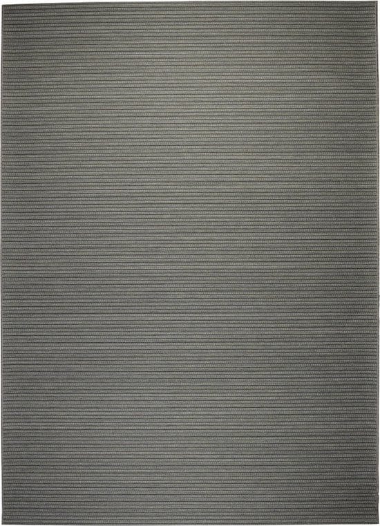 Zuiver Waves Vloerkleed 200x300 Groen/Grijs