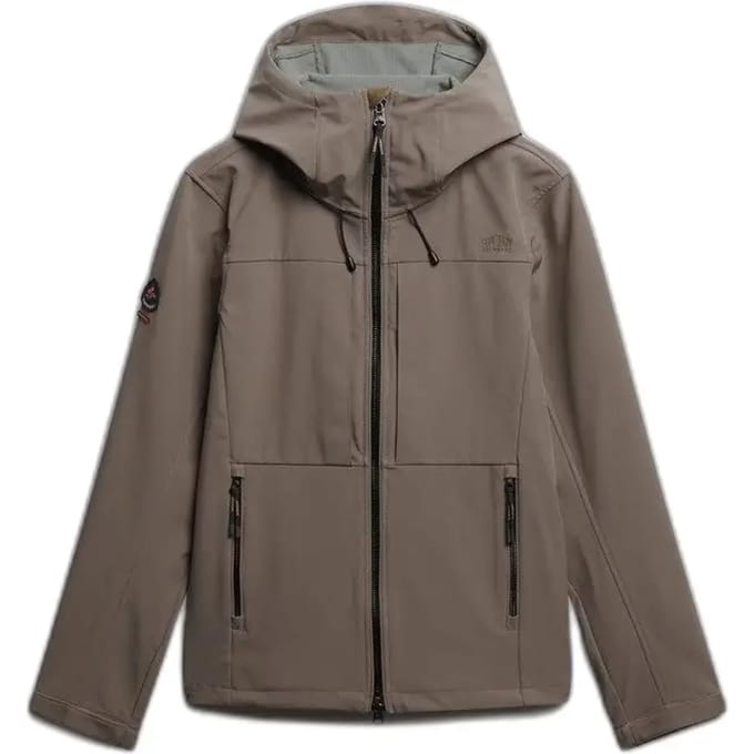 Superdry - Softshell Trekker Jas met Capuchon - Heren