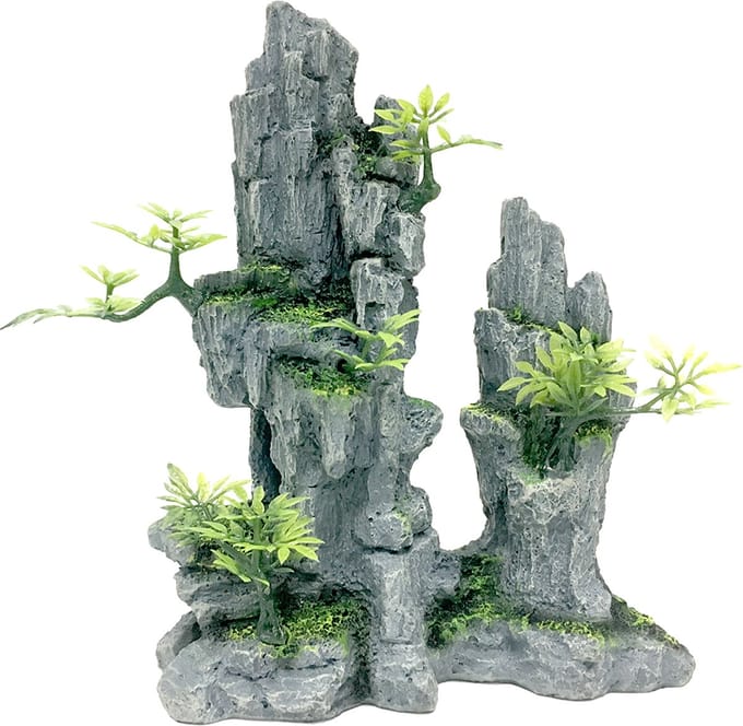 Aqua Della - Aquariumdecoratie - Vissen - High Rock 2 18,5x9,3x20cm - 1st