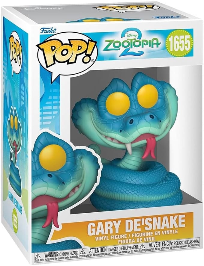 Funko Pop! Disney: Zootopia 2 - Gary De'Snake #1655