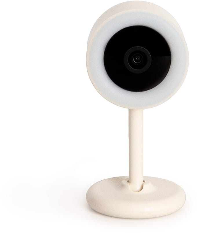 CREATE - Babybewakingscamera met wifi en tweerichtingsaudio - Gebroken wit - BABY CAM CONNECT