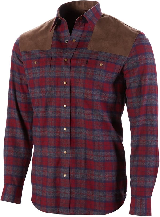 BROWNING Jachthemd Frederick Rood Maat 3XL