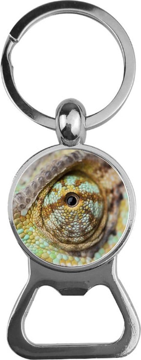 Bieropener Glas - Oog Kameleon