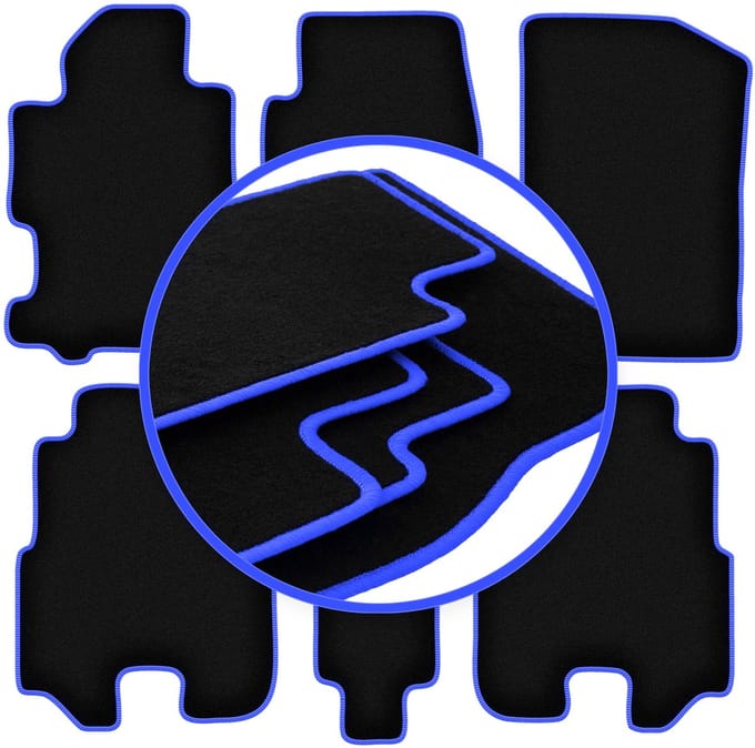 CARLUX-BLUE automatten voor: Honda FR-V minivan (2004-2009)