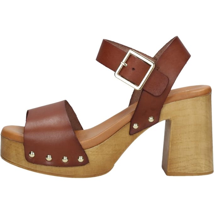 Red-Rag 79568 Sandalen - Dames - Cognac - Maat 41