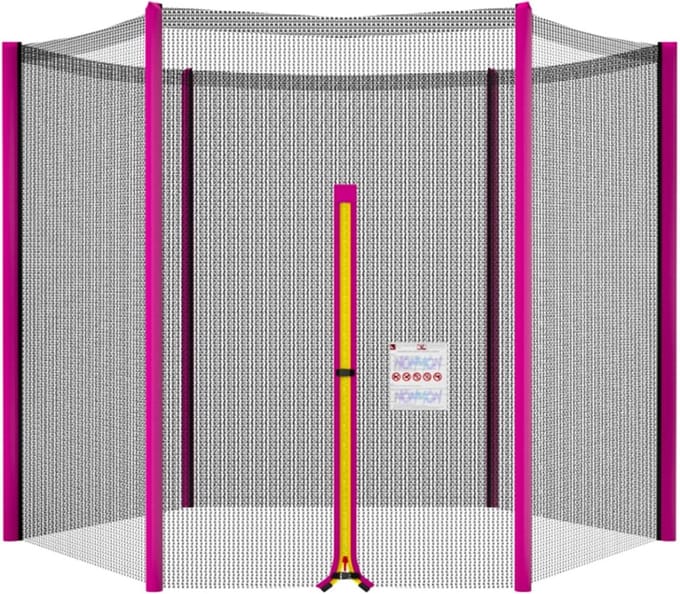 Vervangend Veiligheidsnet Trampoline voor Ronde Trampolines 2,44 m - Alleen Net