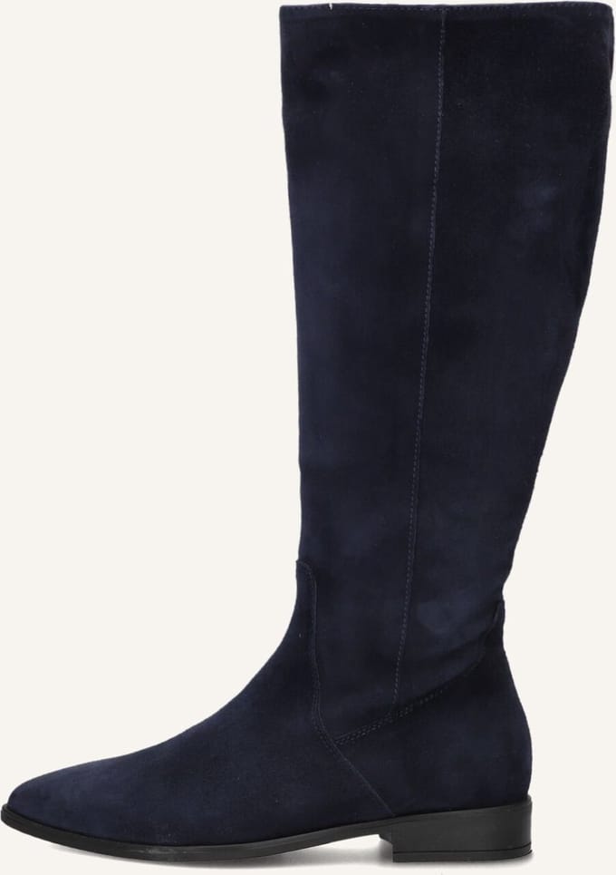 STEFANO LAURAN 011-204 Laarzen - Suède - Dames - Blauw - Maat 40