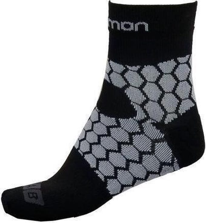 Salomon EXO S-LAB Compressie Hardloopsokken Trailrunning Zwart Maat 39-41