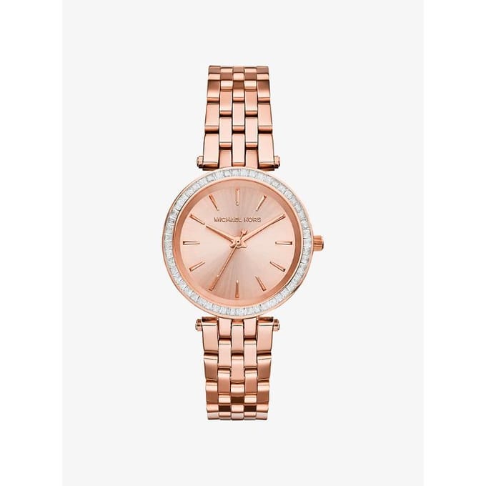 Michael Kors Mini Darci Roségoudkleurig Horloge MK3366 rosé gouden kleur