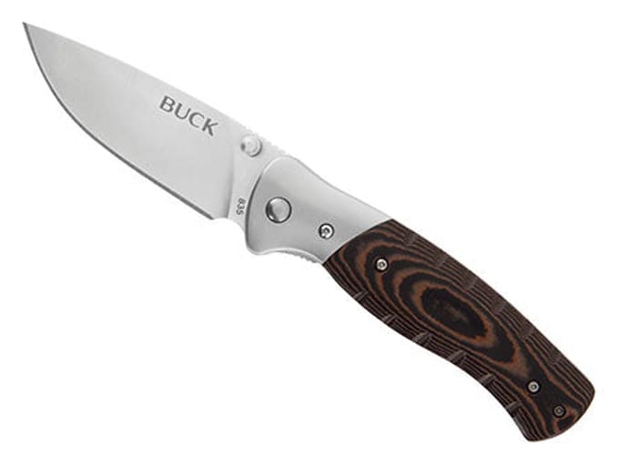 Buck Zakmes Small Folding Selkirk Micarta