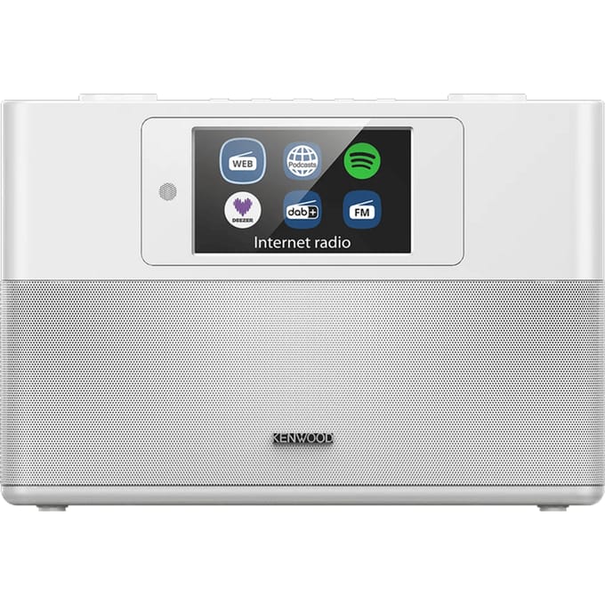 Kenwood CR-ST200S Spotify Lossless Smart Internet Radio met DAB+ - Wit