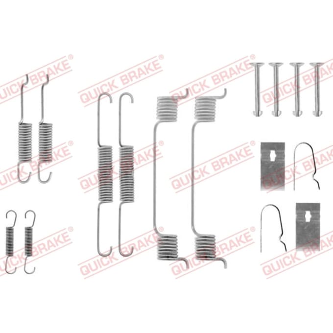 Toebehorenset, remschoenen QUICK BRAKE 105-0605