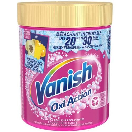 Vanish Oxi Action Wasbooster Poeder Gekleurde Was - 470 gr