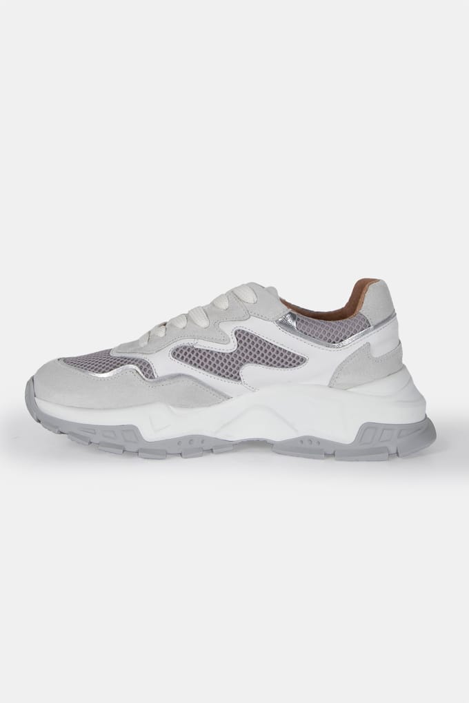 DWRS label Chester White / Lt. Grey Taglia: 36 | Sneakers Outlet | Donna | Bianco