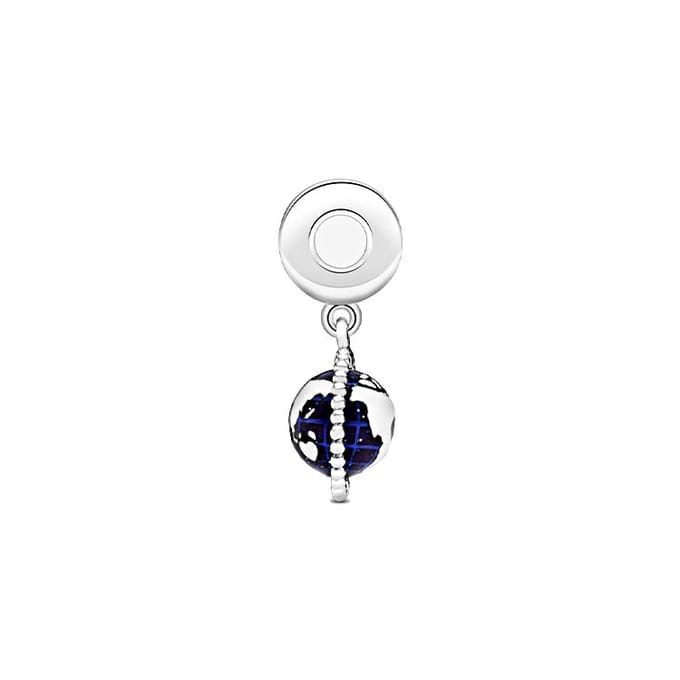 Pandora Moments Dames Bedel Zilver - Blauw