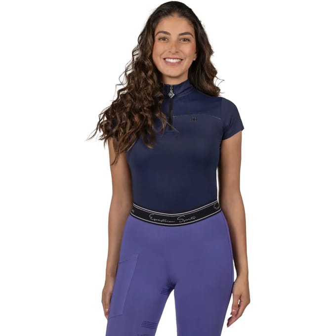 Qhp Sportshirt Nyomi Navy - 34