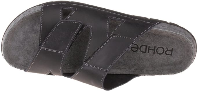 Rohde - 5914 - Heren slippers - Kleur: Blauw - Maat: 41
