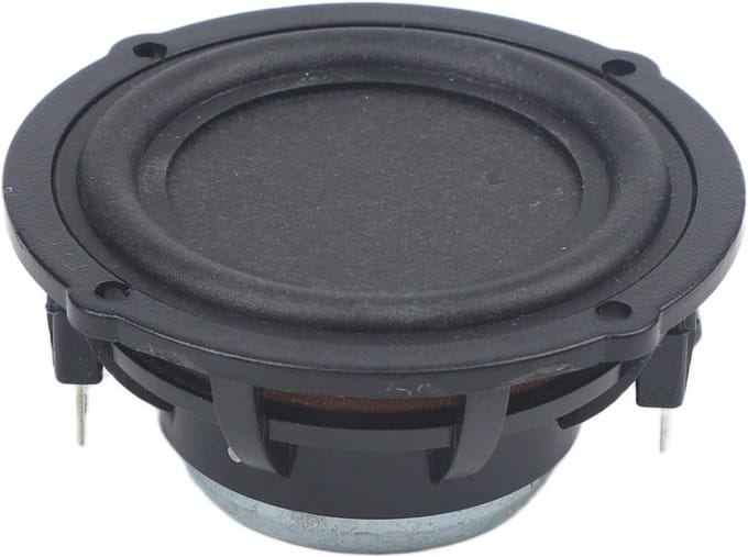 Full Range Speaker - Hifi Component - Muziek Luisteren - BMR Technologie - 52mm - Zwart