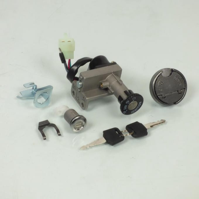 Kit serrure Teknix pour Scooter Kymco 50 People S 2006 à 2009 Neuf