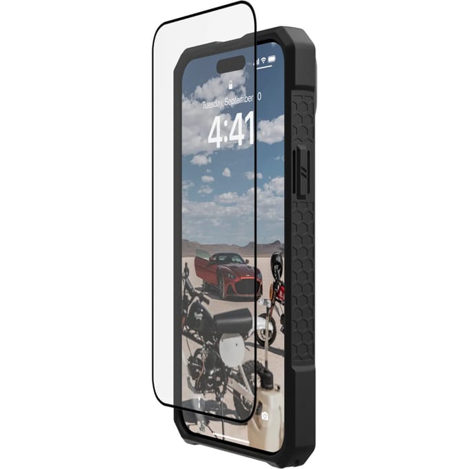 UAG Glass Shield Screen Protector Geschikt voor Apple iPhone 15 Plus - Tempered Glass met Applicator
