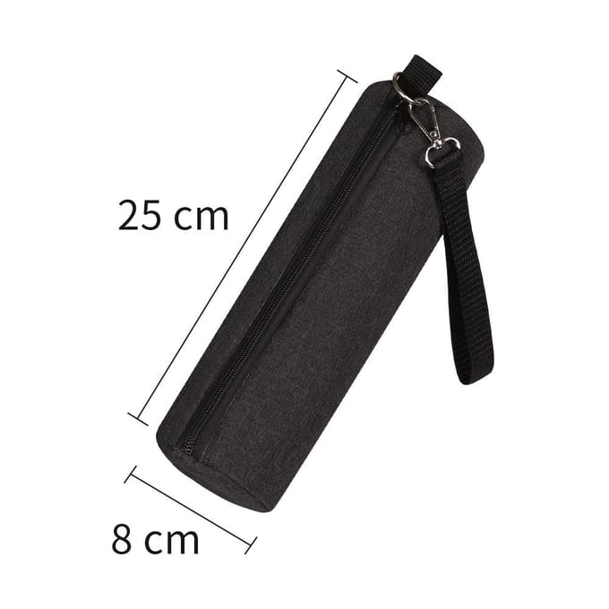 Nieuwe Cilinder Golf Isolatietas Camping Bier Cola IJstas Lange Koker Draagbare Drank Koeltas black