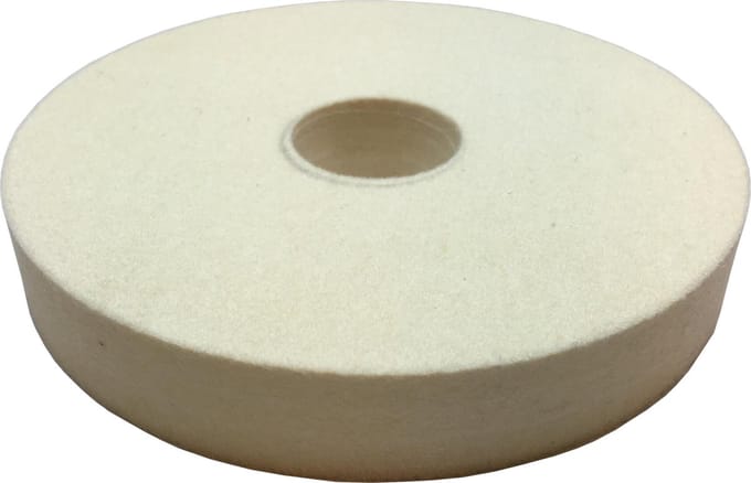 WIVAMAC Viltschijf hard 125 x 20 mm, d 30 mm