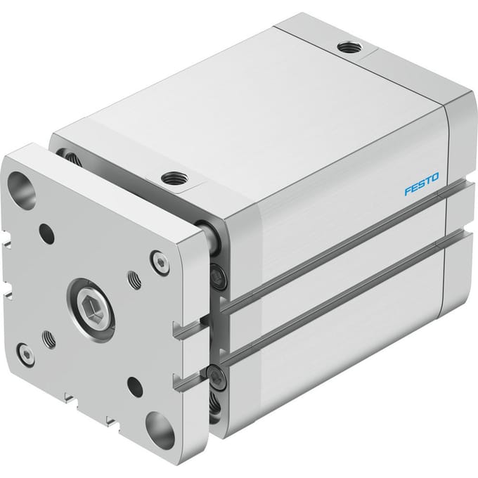 Festo Compacte Cilinder 80mm Boring 80mm Slag ISO 21287 Dubbelwerkend - 574066 - P2DS4