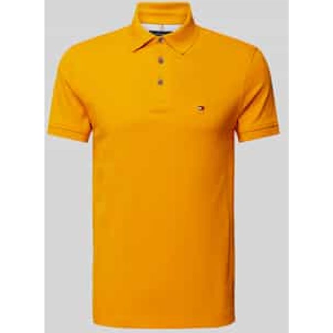 Poloshirt met labelstitching