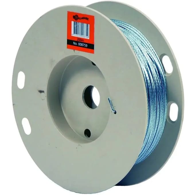 Gallagher Getwijnd Staaldraad 2,0mm (200 meter) - Betrouwbaar draad