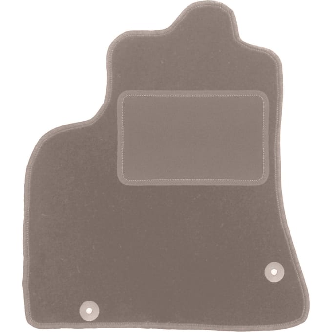 Beige bestuurdersmat voor: Citroen Berlingo II Multispace (2008-2018)
