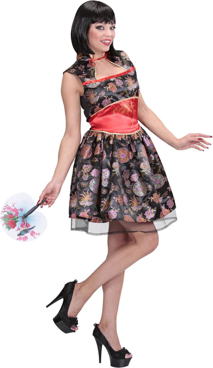 Chinese jurk voor vrouwen - Verkleedkleding - Large