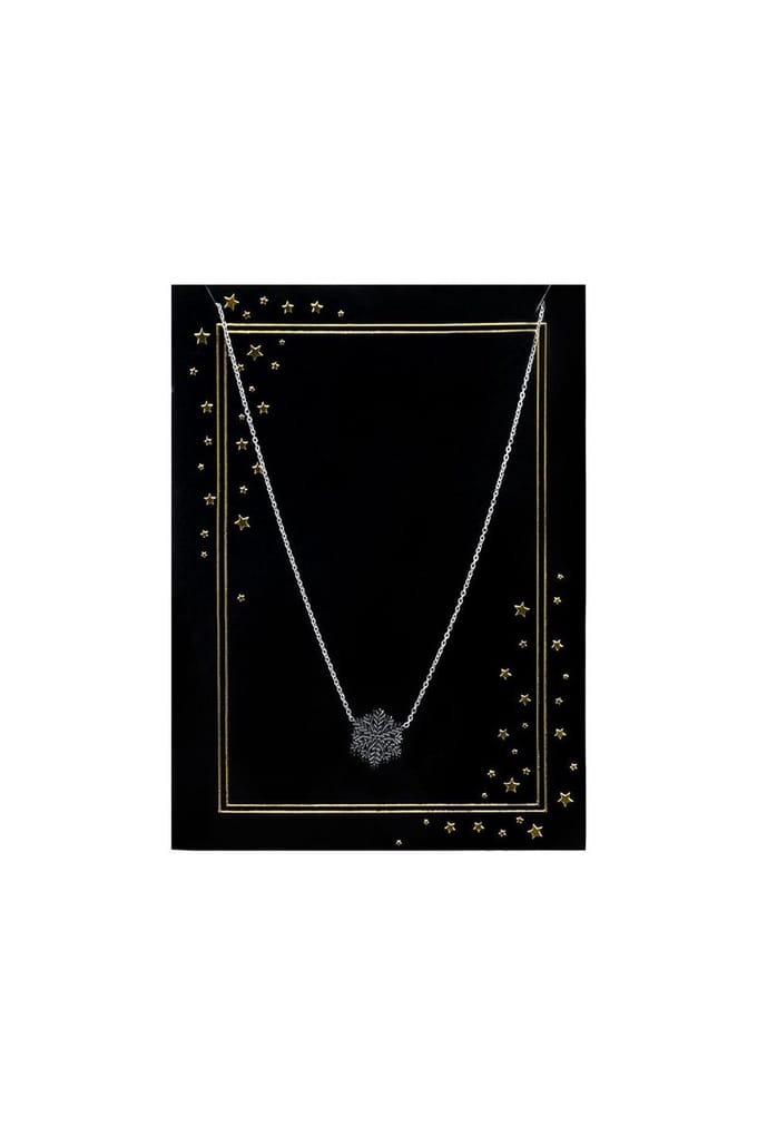 Ketting-Necklace- Snowflake- Yehwang