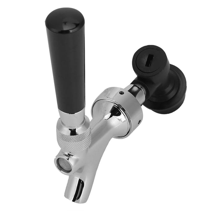 G5/8 Niet-Verstelbare Homebrew Bierfustkraan Bier Tappunt Kit Brouwaccessoire voor Thuisbar Pub gray