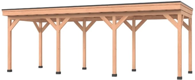 Douglas overkapping, 750 x 250, Westwood Comfort Basic