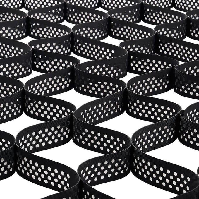 Grond Grid 3-Inch Diep Geocel Grid 24.93x9.52FT / 7600x2900mm voor Grind
