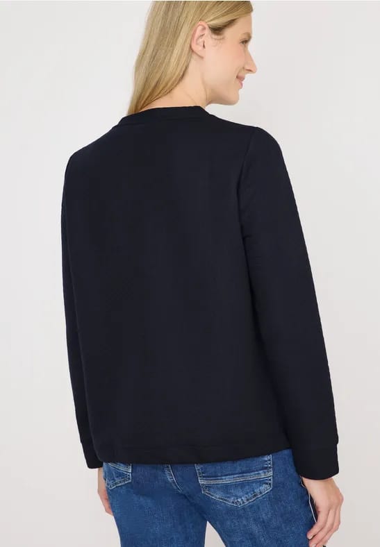Sweater met textuur
