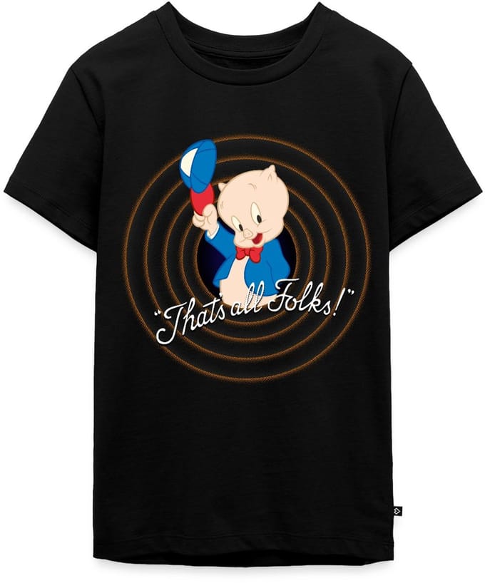 Looney Tunes Porky Pig Premium T-Shirt Tiener